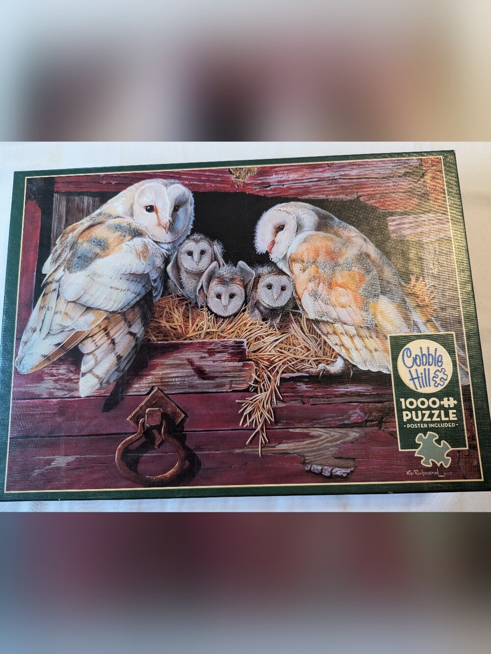 Barn Owls 1000 Piece Jigsaw Puzzle By Cobble Hill